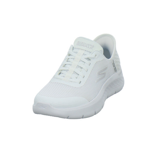 Skechers SLIP INS GO WALK Schnürhalbschuhe Weiß - 360° Ansicht