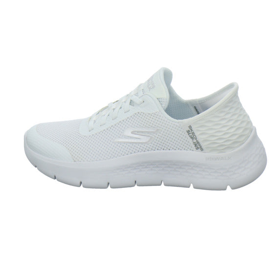 Skechers SLIP INS GO WALK Schnürhalbschuhe Weiß - 360° Ansicht