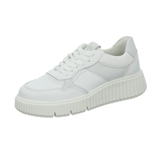 Tamaris Schnürhalbschuhe Weiß - 360° Ansicht