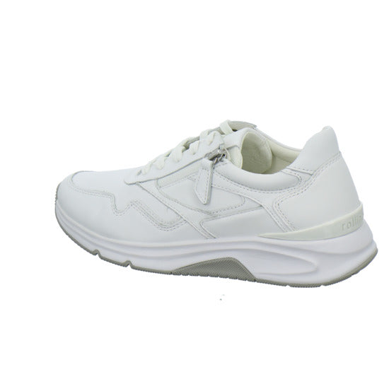 Gabor Comfort Rolling Soft Schnürhalbschuhe Weiß - 360° Ansicht