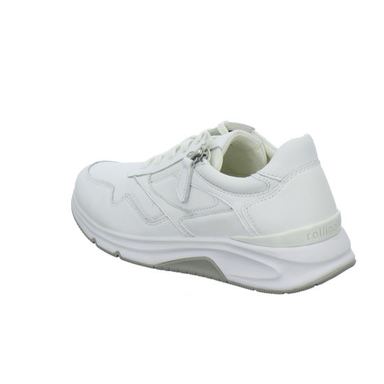 Gabor Comfort Rolling Soft Schnürhalbschuhe Weiß - 360° Ansicht