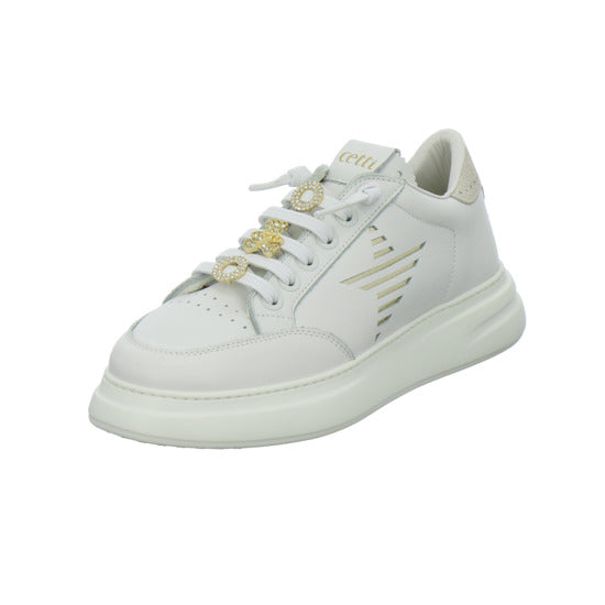 Cetti Schnürhalbschuhe Weiß - 360° Ansicht