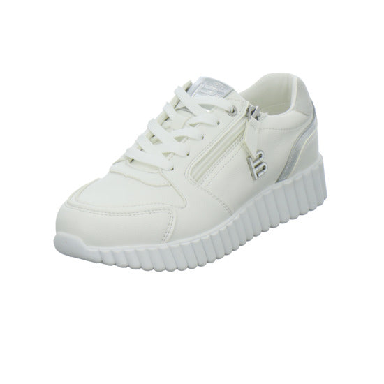 Bugatti Shoes Woman Carini Schnürhalbschuhe Weiß - 360° Ansicht