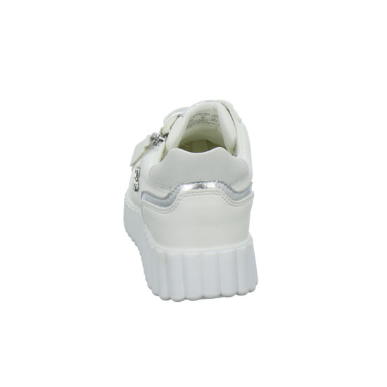 Bugatti Shoes Woman Carini Schnürhalbschuhe Weiß - 360° Ansicht