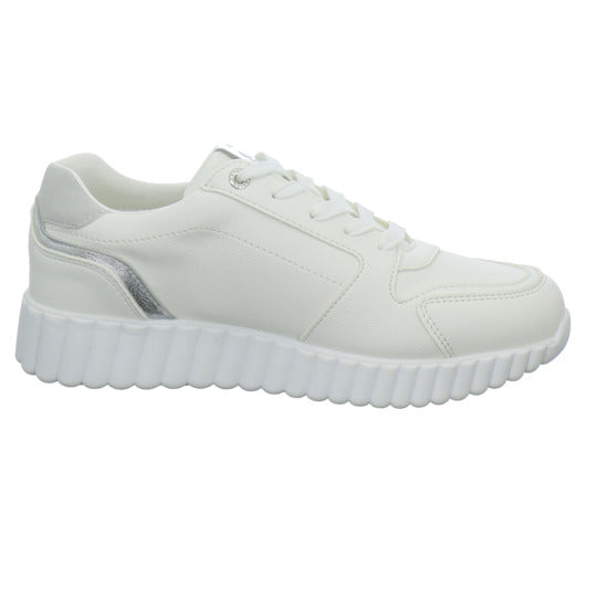 Bugatti Shoes Woman Carini Schnürhalbschuhe Weiß - 360° Ansicht