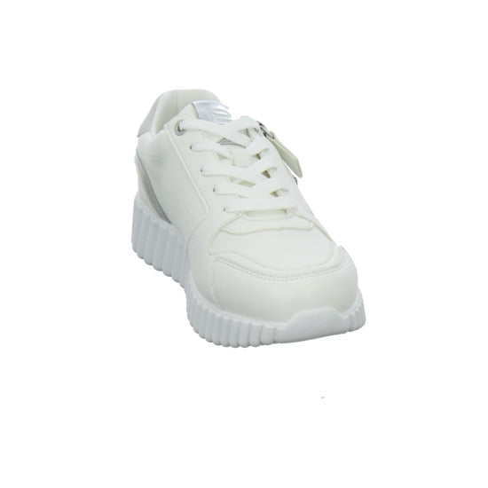 Bugatti Shoes Woman Carini Schnürhalbschuhe Weiß - 360° Ansicht