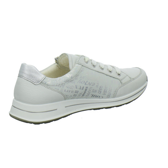 Ara Osaka Schnürhalbschuhe Weiß - 360° Ansicht