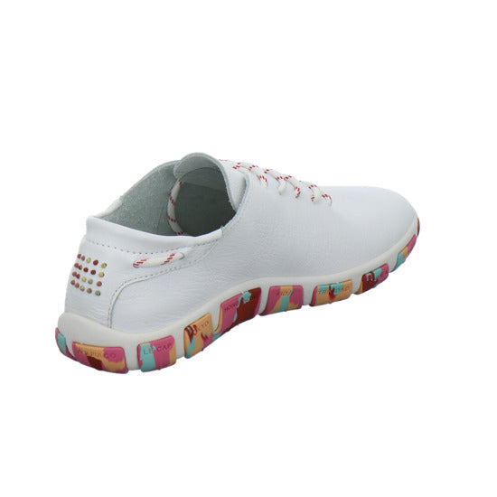 TBS Schnürhalbschuhe Weiß