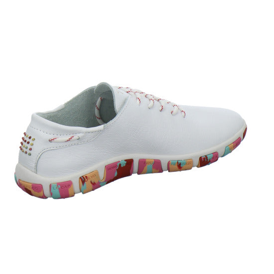 TBS Schnürhalbschuhe Weiß