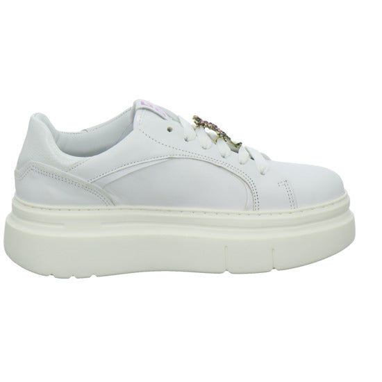 GIO+ Schnürhalbschuhe Weiß - 360° Ansicht