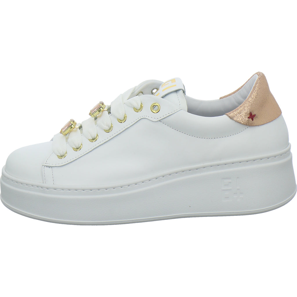 GIO+ Schnürhalbschuhe Weiß