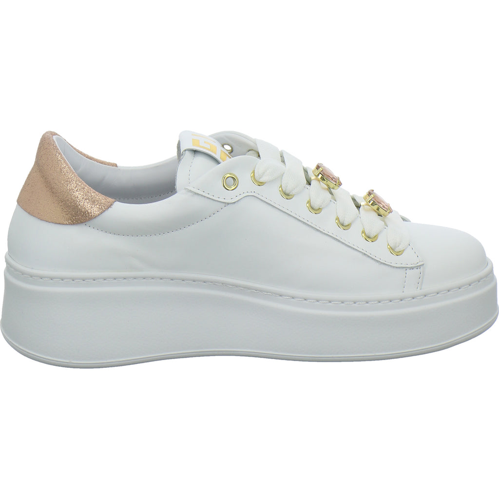 GIO+ Schnürhalbschuhe Weiß