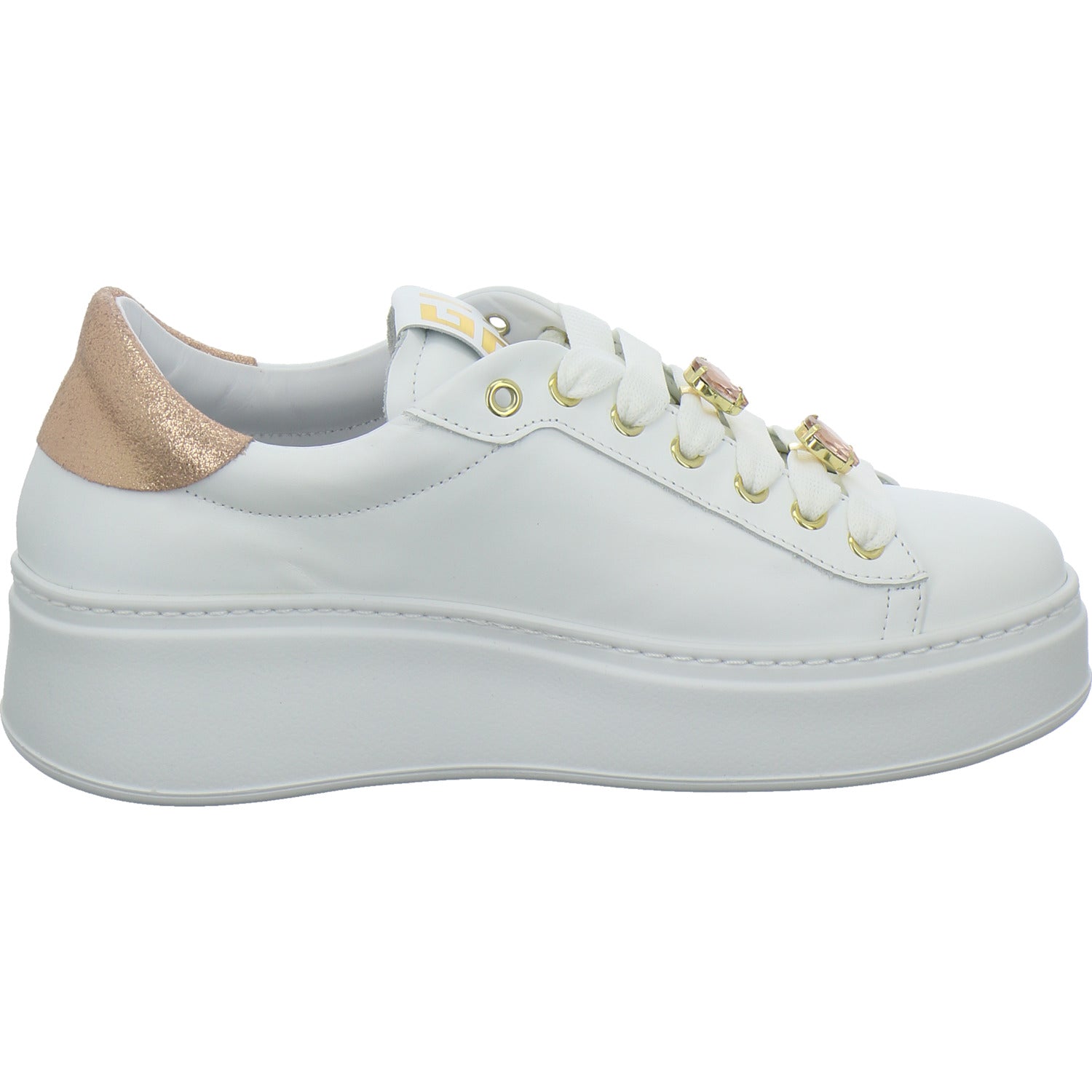 GIO+ Schnürhalbschuhe Weiß