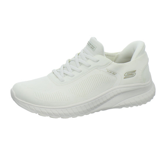 Skechers SLIP-INS BOBS Schnürhalbschuhe Weiß - 360° Ansicht