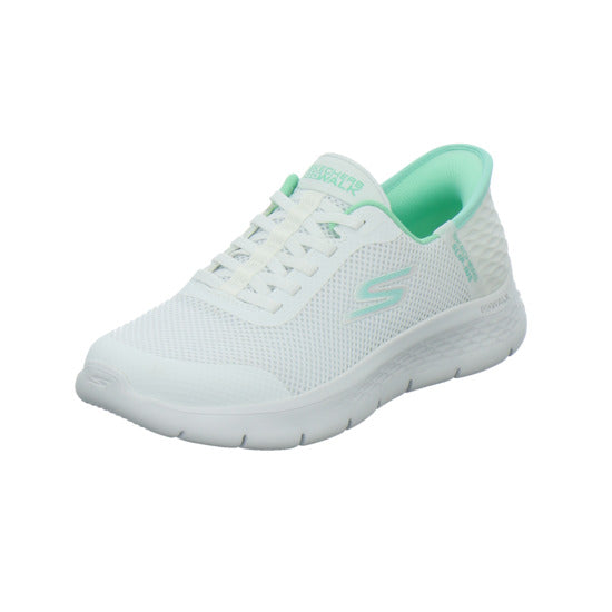 Skechers Sneaker Damen Go Walk Slip Ins Weiß