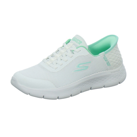 Skechers Sneaker Damen Go Walk Slip Ins Weiß