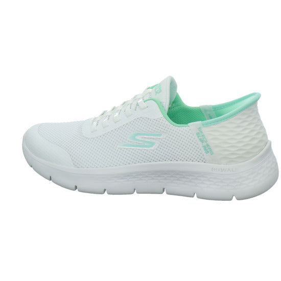Skechers Sneaker Damen Go Walk Slip Ins Weiß