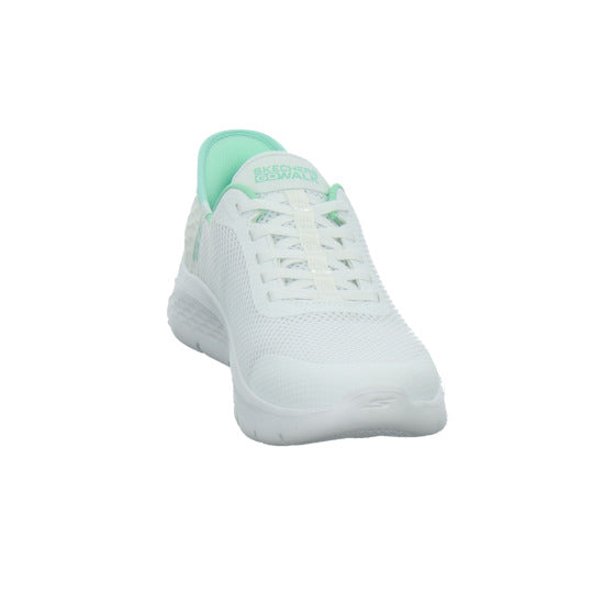 Skechers Sneaker Damen Go Walk Slip Ins Weiß