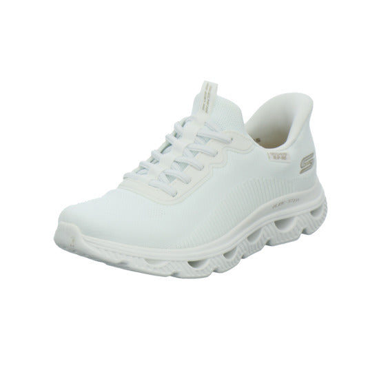 Skechers Sneaker Damen SLIP INS BOBS ARC WAVES Weiß