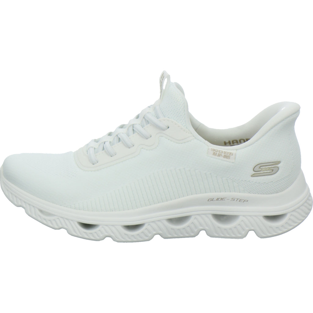 Skechers Sneaker Damen SLIP INS BOBS ARC WAVES Weiß