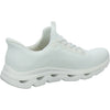 Skechers Sneaker Damen SLIP INS BOBS ARC WAVES Weiß