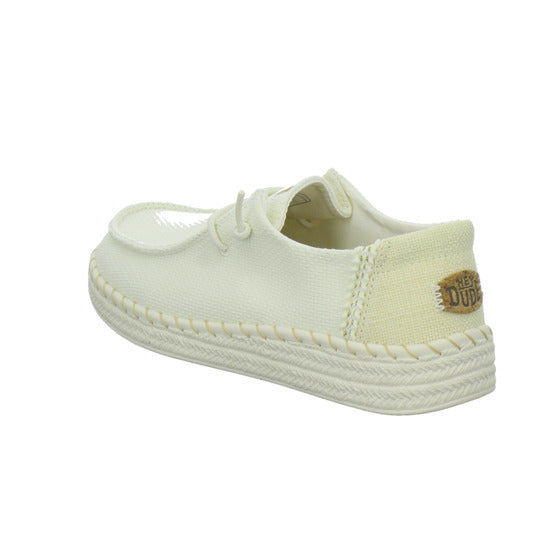 Hey Dude Sneaker Damen Wendy Espadrille Weiß