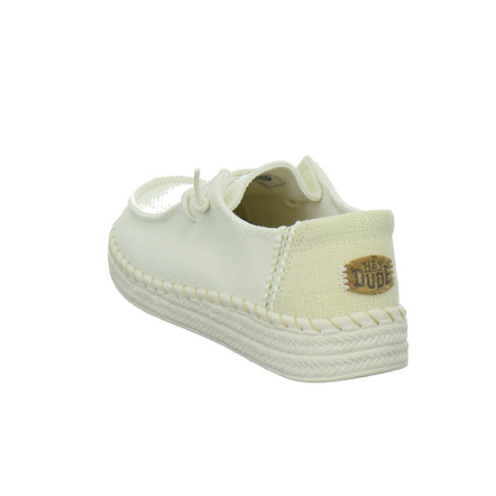 Hey Dude Sneaker Damen Wendy Espadrille Weiß