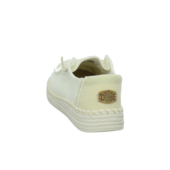 Hey Dude Sneaker Damen Wendy Espadrille Weiß