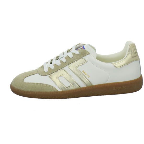 Back 70 Schnürhalbschuhe Weiß-kombi - 360° Ansicht