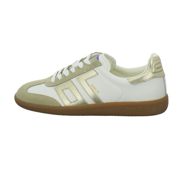 Back 70 Schnürhalbschuhe Weiß-kombi - 360° Ansicht