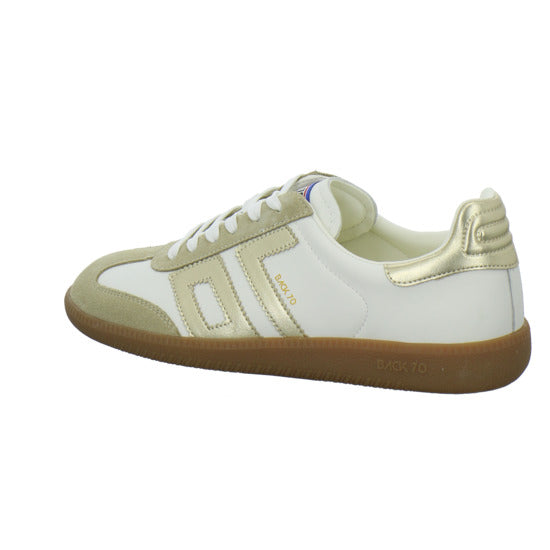 Back 70 Schnürhalbschuhe Weiß-kombi - 360° Ansicht