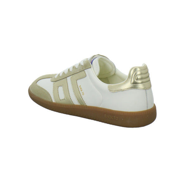 Back 70 Schnürhalbschuhe Weiß-kombi - 360° Ansicht