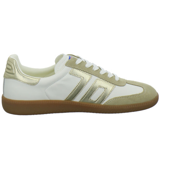 Back 70 Schnürhalbschuhe Weiß-kombi - 360° Ansicht