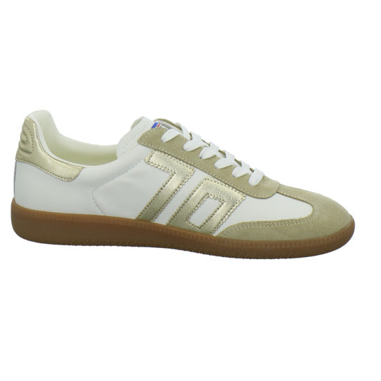 Back 70 Schnürhalbschuhe Weiß-kombi - 360° Ansicht