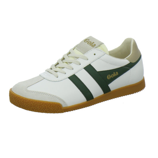 Gola Elan Leather Schnürhalbschuhe Weiß-kombi - 360° Ansicht
