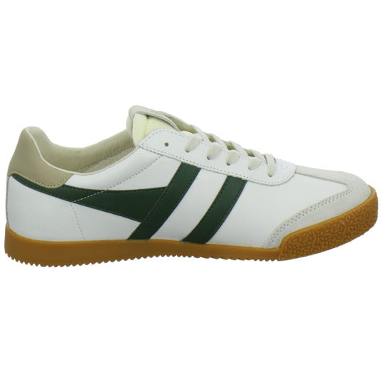 Gola Elan Leather Schnürhalbschuhe Weiß-kombi - 360° Ansicht