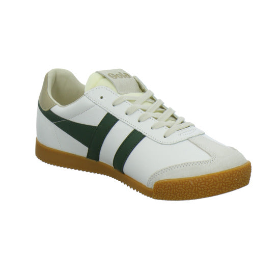Gola Elan Leather Schnürhalbschuhe Weiß-kombi - 360° Ansicht