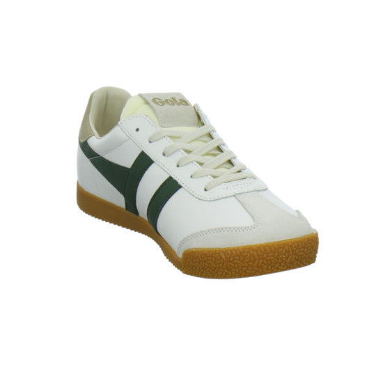 Gola Elan Leather Schnürhalbschuhe Weiß-kombi - 360° Ansicht