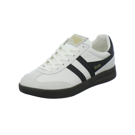 Gola Cyclone Leather Schnürhalbschuhe Weiß-kombi - 360° Ansicht