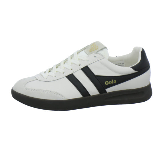 Gola Cyclone Leather Schnürhalbschuhe Weiß-kombi - 360° Ansicht