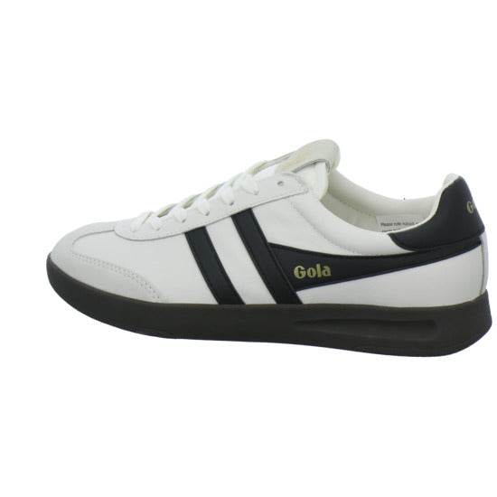 Gola Cyclone Leather Schnürhalbschuhe Weiß-kombi - 360° Ansicht