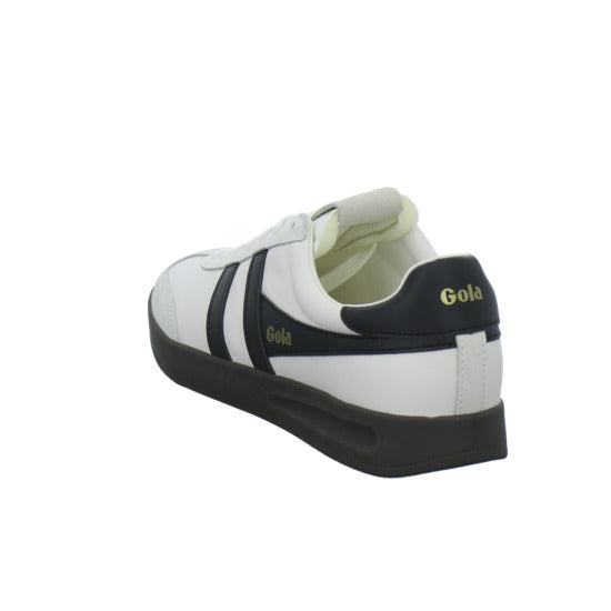 Gola Cyclone Leather Schnürhalbschuhe Weiß-kombi - 360° Ansicht