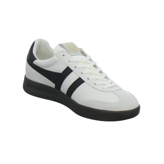 Gola Cyclone Leather Schnürhalbschuhe Weiß-kombi - 360° Ansicht