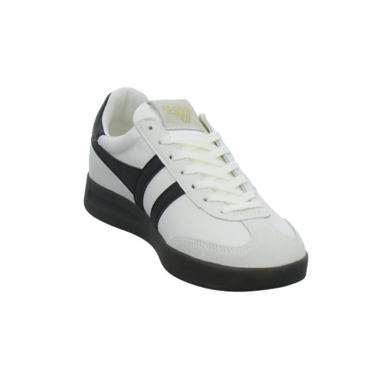 Gola Cyclone Leather Schnürhalbschuhe Weiß-kombi - 360° Ansicht