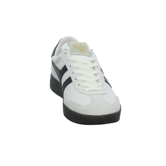Gola Cyclone Leather Schnürhalbschuhe Weiß-kombi - 360° Ansicht