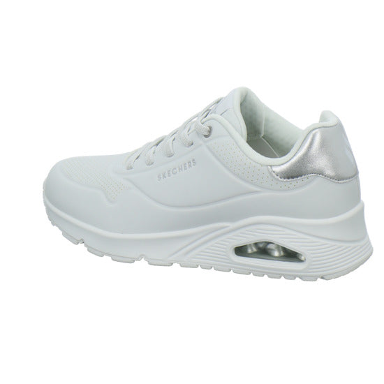 Skechers UNO Schnürhalbschuhe Weiß-kombi - 360° Ansicht