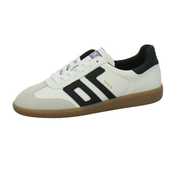 Back 70 Schnürhalbschuhe Weiß-kombi - 360° Ansicht