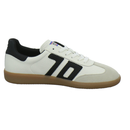 Back 70 Schnürhalbschuhe Weiß-kombi - 360° Ansicht