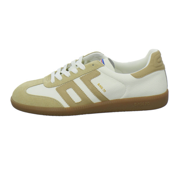 Back 70 Schnürhalbschuhe Weiß-kombi - 360° Ansicht