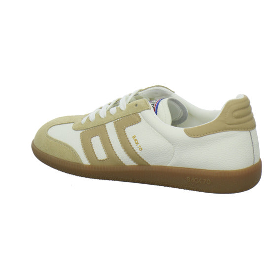 Back 70 Schnürhalbschuhe Weiß-kombi - 360° Ansicht